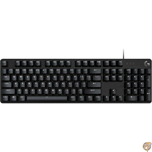 Logitech G413 SE �t���T�C�Y ���J�j�J���Q�[�~���O�L�[�{�[�h �^�N�^�C�����J�j�J���X�C�b�`�̗p �A���`�S�[�X�g�@�\���� Windows/macOS�Ή� �u���b�N�A���~�j�E��➑�