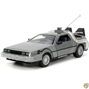 �W���_�g�C�Y(jada toys) 1:24 BACK TO THE FUTURE PART I - TIME MACHINE W/LIGHT �o�b�N�g�D�U�t���[�`���[ �~�j�J�[