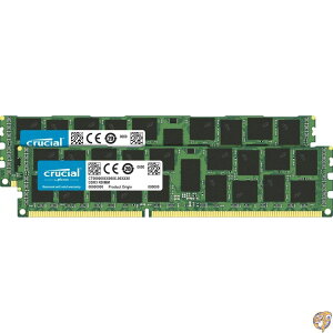 Crucial [Micron��Crucial�u�����h] DDR3 1866 MT/s (PC3-14900) 16GB Kit (8GBx2) CL13 Unbuffered ECC UDIMM 240pin for Mac CT2K8G3W186DM