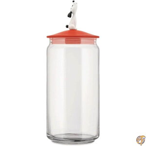 Alessi AMMI21 RO LulJar �K���X���h�b�O�t�[�h�p�W���[ �M�Y�������̊W�t�� �t���[�T�C�Y ���b�h�I�����W