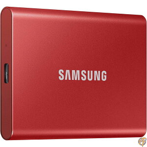 �y�N�[�|���z�M���zSAMSUNG (�T���X��) T7 1TB �|�[�^�u�� SSD �ő�1,050MB/�b USB 3.2 Gen2 �Q�[���p �w���p ���E�p �O�t�� �\���b�h�X�e�[�g�h���C�u (MU-PC1T0R/AM) ���b�h