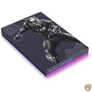 Seagate (�V�[�Q�C�g) �u���b�N�p���T�[ SE FireCuda �O�t��HDD - USB 3.2 �J�X�^�}�C�Y�\��RGB LED�}�[���^ PC Mac Playstation Xbox�ɑΉ� (STLX2000401)