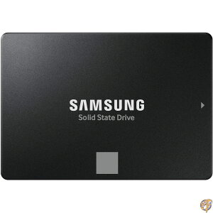 Samsung SSD 870 EVO SATA III 2.5�C���` 8TB�A�ǂݎ��/�������ݑ��x�ő�560/530MB/�b�A�ő�4,800�e���o�C�g�̏������ݑ��x (MZ-77E8T0B/AM)�B