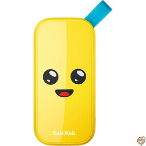 SANDISK (�T���f�B�X�N) 2TB �t�H�[�g�i�C�g �|�[�^�u�� SSD Peely Edition - �ő�800MB/�b�AUSB-C�AUSB 3.2 Gen 2�A�����ی� SDSSDE30-2T00-G25F�B