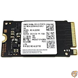 �y5��P2�{!!�zSamsung SSD 256GB PM991 M.2 2242 42mm PCIe 3.0 x4 NVMe MZALQ256HAJD MZ-ALQ2560 �\���b�h�X�e�[�g�h���C�u�B