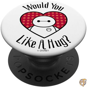 �y�N�[�|���z�M���zDisney Big Hero 6 �x�C�}�b�N�X �C���E�A�E�n�[�g�u�n�O�͂������H�vPopSockets �X�^���_�[�h PopGrip