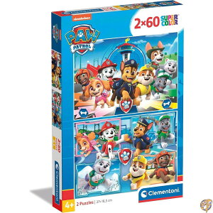 �y25���ő�2000�~�N�[�|���zClementoni 21617 �p�E�p�g���[���p�Y�� �q���p 2 x 60�s�[�X �Ώ۔N��5�Έȏ� �}���`�J���[