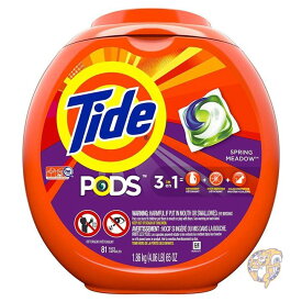 Tide タイド　PODS ランドリーソープ　洗濯石?　Pacs 81-load Tub by Tide 送料無料