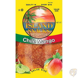 Island Snacks ドライチリ マンゴー フルーツ スライス 6パック 4オンス (113.4g) ドライフルーツ 唐辛子 メキシコ おやつ 面白 おもしろい 珍しい ギフト お配り ばらまき 送料無料
