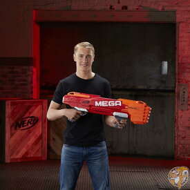 NERF ガン ナーフ おもちゃの銃 N-ストライク Mega TwinShock 大きい 巨大 ブラスター アメリカ バトル ゲーム サバゲー アメリカ輸入 本格シューティング