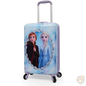 Disney フローズンII アナ エルサ ラゲージ ハードサイド トゥイーン スピナー ローリング スーツケース 子供用 送料無料