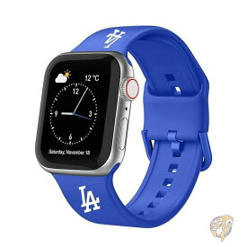 ロサンゼルス ドジャース スマートウォッチバンド Apple Watchと互換性のある時計バンド fauch 野球 メジャーリーグ チームロゴ LAメジャーリーグ Los Angeles Dodgers アップルウォッチ
