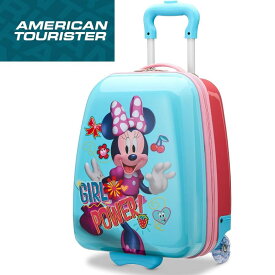 ディズニー ミニー スーツケース キッズ キャリーケース ミニーマウス AMERICAN TOURISTER キャリーオン 16インチ(約41cm) アメリカ輸入 アメリカンツーリスター