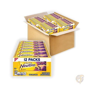 Newtons ソフト&フルーツ チューイ フィグ クッキー 4トレイ 12パック (1パックに2枚)