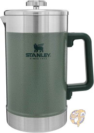 スタンレー 広口コーヒープレス Stanley 10-02888-007 ハンマートーングリーン 送料無料