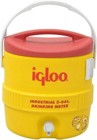 Igloo イグルー 400シリーズ 11リットルクーラー Igloo レッド/イエロー ウォータージャグ　飲み水　キャンプ　アウトドア　クーラーボックス 送料無料