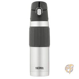 Thermos Vacuum Insulated 18-Ounce Stainless-Steel Hydration Bottle ブラック 送料無料