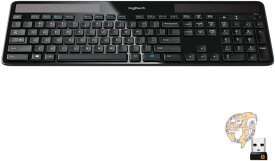 【最大1000円クーポン！スーパーセール】ロジテック Logitech K750 ワイヤレスソーラー充電キーボード 2.4GHz ブラック 送料無料