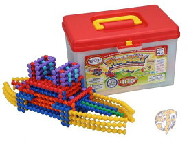 ポピュラープレイシングス Popular Playthings プレイスティック スーパー セット ビルディング おもちゃ 90004 並行輸入品 送料無料
