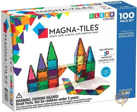 マグナタイル 100ピース 磁石ブロック Magna-Tiles マグネット パズル 送料無料