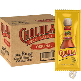 メキシカン ホットソース 個包装 200個セット Cholula チョルラ 食品 オリジナル ホットソース パケット メキシコ料理 ペッパー スパイス ブレンド 調味料 大量 業務用