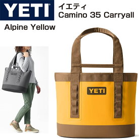 【最大1000円クーポン！スーパーセール】YETI Camino Carryall 35 イエティ トートバッグ 防水 Alpine Yellow アルパインイエロー カミーノ 35 キャリーオール 送料無料