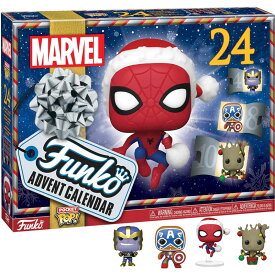 Funko Marvel クリスマス アドベントカレンダー マーベル キャラクター スパイダーマン クリスマス カウントダウン ファンコ おもちゃ付き フィギュア