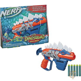 NERF ナーフ ディノスクワッド ステゴスマッシュ ダーツブラスター バトル 銃 バトルゲーム おもちゃ F0805 NERF おもちゃ アメリカ輸入品 送料無料