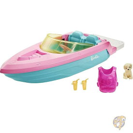 Barbie バービー フローティングボート 人形用 乗り物おもちゃ GRG29
