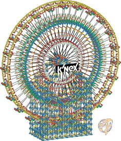 ケネックス スリルライド K'NEX Thrill Rides 高さ2メートル近くの観覧車 89790 教育玩具 送料無料