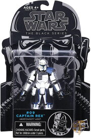 スターウォーズ Star Wars ブラックシリーズ クローンウォーズ キャプテンレックス (＃09) A8057000 アクションフィギュア 送料無料