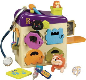Bトイズ ペットの病院 8ピース B. toys by Battat 獣医さんごっこ おもちゃ 送料無料