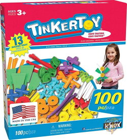 ティンカートイ TINKERTOY 基礎100ピース バリューセット 56043 幼児教育玩具 送料無料