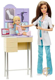 バービー Barbie ケアーズ 小児科医 プレイセット 人形 遊び DKJ12 並行輸入品 送料無料