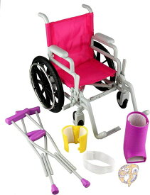クリック＆プレー お人形用 車椅子と松葉杖 Click n' Play Doll ドール おもちゃ 送料無料