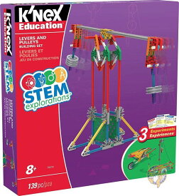 ケネックス エデュケーション K'NEX Education テコの原理と滑車 組み立てキット 79319 教育玩具 送料無料