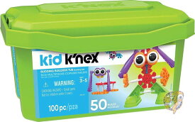ケネックス キッズ Kid K'NEX はじめてセット (100ピース) 85618 幼児教育玩具 KID K’NEX Budding Builders Building Set 100 Pieces 送料無料