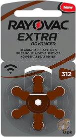 補聴器電池 Rayovac 4250822700398 60個サイズ312 送料無料
