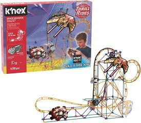 ケネックススリルライド K'NEX Thrill Ride 宇宙からの侵略！ジェットコースター組み立てセット (438ピース) 27044 教育玩具 送料無料