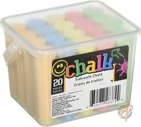 チョークChalk チョーク20本セット (5色) 屋外玩具 送料無料