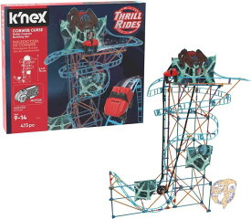 ケネックススリルライド K'NEX Thrill Ride 呪いの蜘蛛の巣 ジェットコースター組み立てセット (473ピース) 51056 教育玩具 送料無料