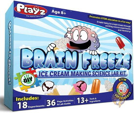 Playz ブレインフリーズ アイスクリーム作り実験キット 玩具 送料無料