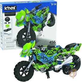 ケネックス K'NEX メガ オートバイク 組み立てセット (456ピース) 15149 教育玩具 送料無料