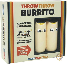 Exploding Kittens LLC ブリトー投げゲーム ドッジボールカードゲーム Throw Throw Burrito ゲーム 送料無料