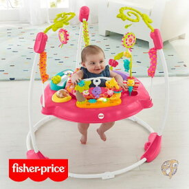 【Fisher-Price】赤ちゃん ジャンパー 室内 遊具 動物 Pink 送料無料