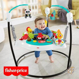 【Fisher-Price】赤ちゃん ジャンパー 室内 遊具 動物 White 送料無料