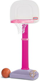 リトルタイクス トットスポーツ バスケットボールセット ピンク Little Tikes 子供用 送料無料