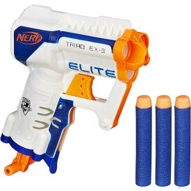 ナーフ N-ストライクエリートライアドブラスター Nerf N-Strike EX-3 マルチカラー　アクショントイ アメリカ輸入玩具　アメリカおもちゃ　NERFガン 海外おもちゃ　Nerfおもちゃ ナーフおもちゃ 本格シューティング クリスマス 誕生日 ギフト 送料無料