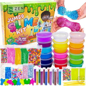 ゼンラボラトリー スライムキット 18色 Zen Laboratory DIYスライムキット　スライムまとめ買い　スライムセッツ　スライム詰合せ　アメリカ輸入おもちゃ　アメリカ玩具　クリスマス　誕生日 送料無料