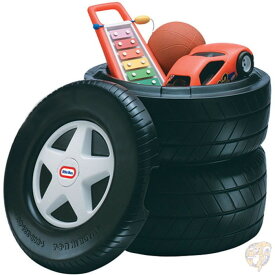 【最大1000円クーポン！スーパーセール】リトルタイクス Little Tikes レーシングタイヤ型 おもちゃ箱 送料無料